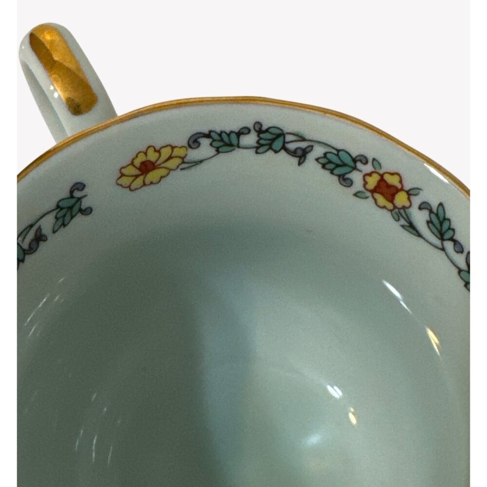 Vintage Japanese Imari Ware Porcelain Decorative Tea Cup Intricate Floral Design - Picture 7 of 9